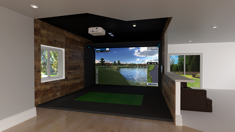 Upgrade Your Home by Installing A Simulator for The Whole Family | Full  Swing Golf